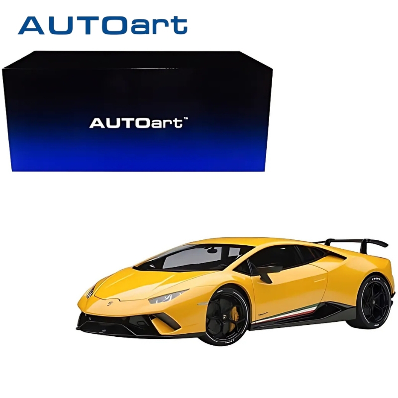 Autoart lamborghini huracan performante, giallo inti, scale:1/18, , medium-null