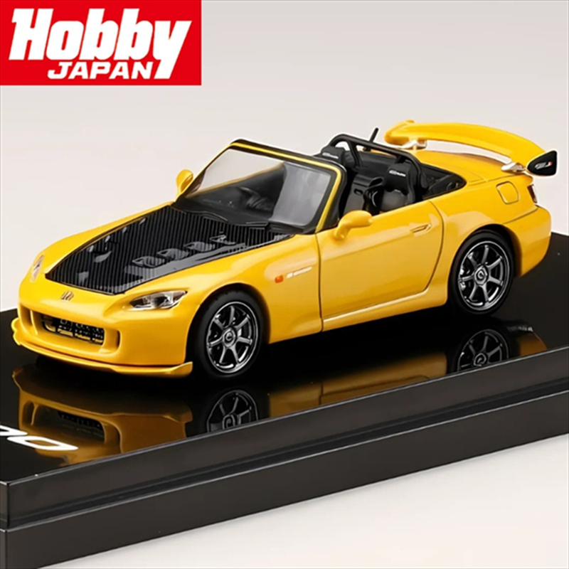 Hobby japan 1/64 mugen s2000, honda new indy yellow, , medium-null