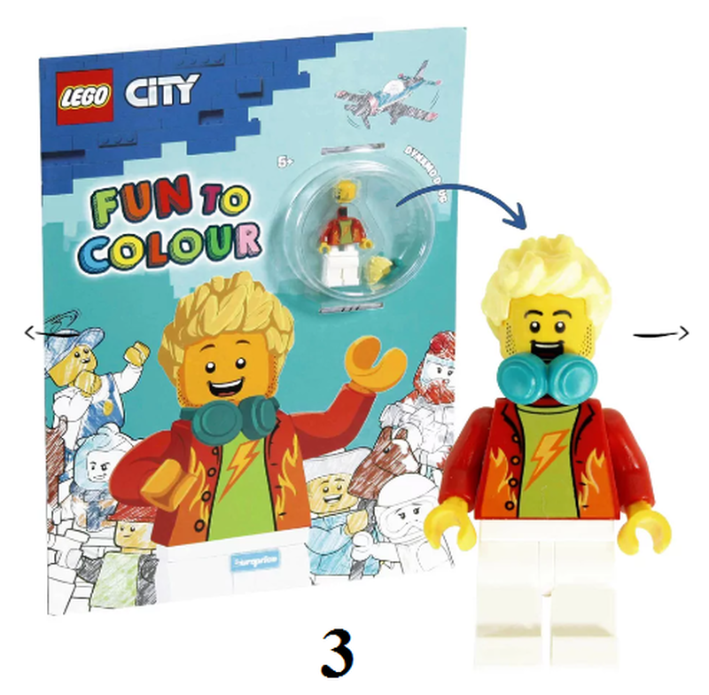 Lego fun to colour-city tread octane - 5-null