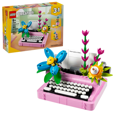 Lego creator typewriter with flowers 31169, , medium