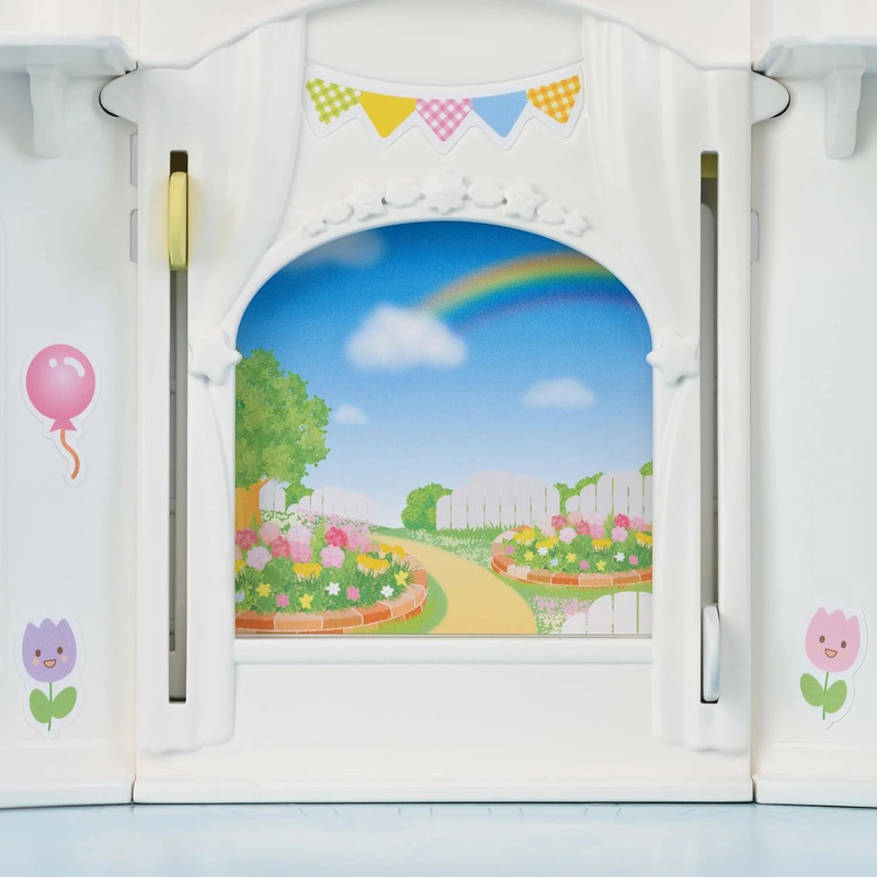 Sylvanian families sunny castle nursery play set, , medium image number null