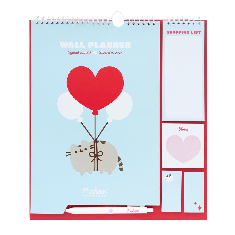 Pusheen 2023/2024 wall calendar planner, , medium-null