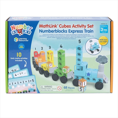 Mathlink cubes activity set numberblocks express train, , medium
