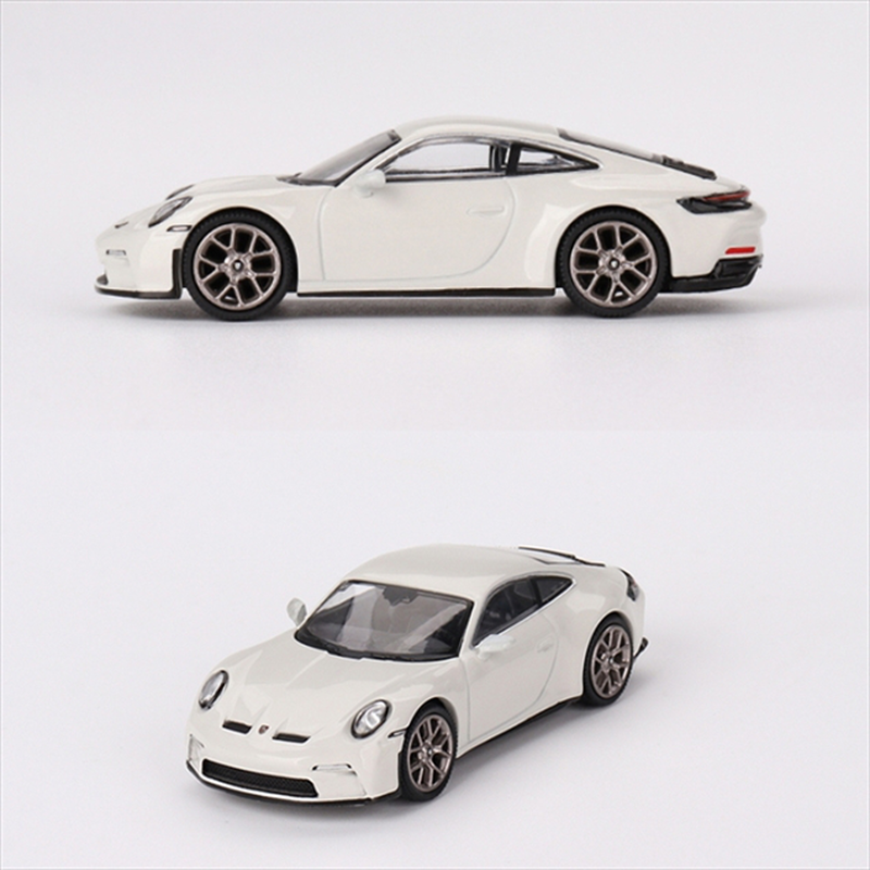Mini gt 1/64 2023 porsche 911 992 gt3, touring grey, , medium-null