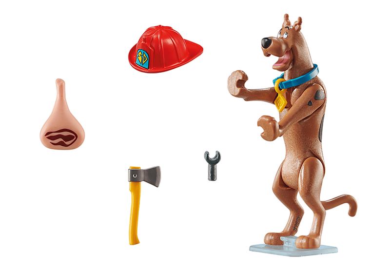 Playmobil 70712 scooby-doo! Collectible firefighter figure, , medium image number null