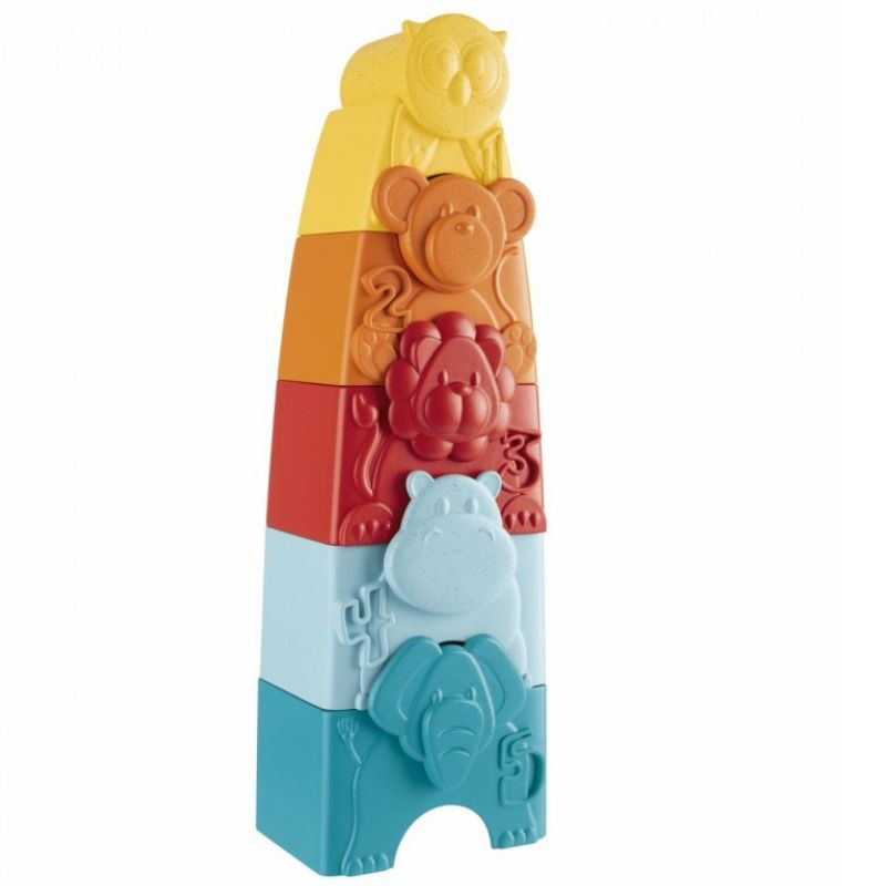 Chicco eco+ series pyramid with animals y02-11570-00, , medium-null