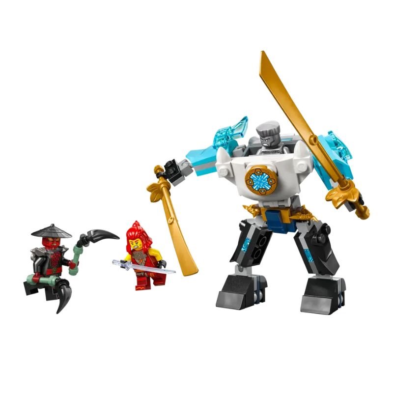 Lego ninjago zane's battle suit mech 71827 for ages 6+ 92pcs, , medium-null
