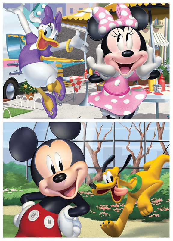 Product image: Mickey & friends puzzles 2x25pcs, , medium-null