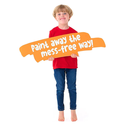Paint pop paint sticks for kids - 6 pack metallic assorted colours