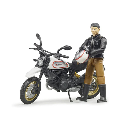Bruder 63051 bworld scrambler ducati 4y+