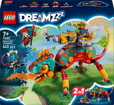 Lego dreamzzz mateo's fire chameleon 71492 &gamma;&iota;&alpha; &eta;&lambda;&iota;&kappa;ί&epsilon;&sigmaf; 7+ 443&tau;&mu;&chi;, , medium