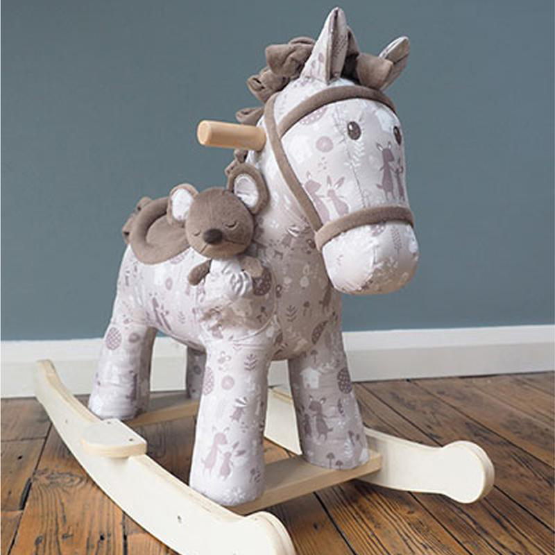 Product image: Little bird told me biscuit & skip rocking horse, , medium-null