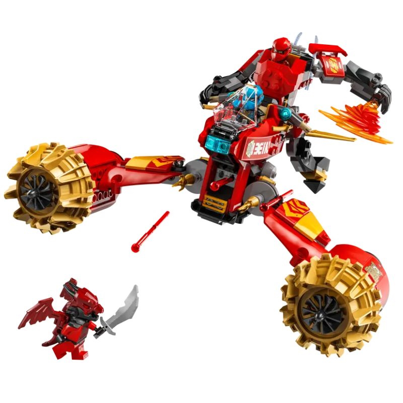 Lego 71830 ninjago - kais mech storm rider, , medium-null