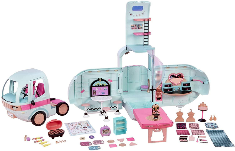 L.o.l. Surprise! 2-in-1 glamper fashion camper with 55+ surprises, , medium image number null