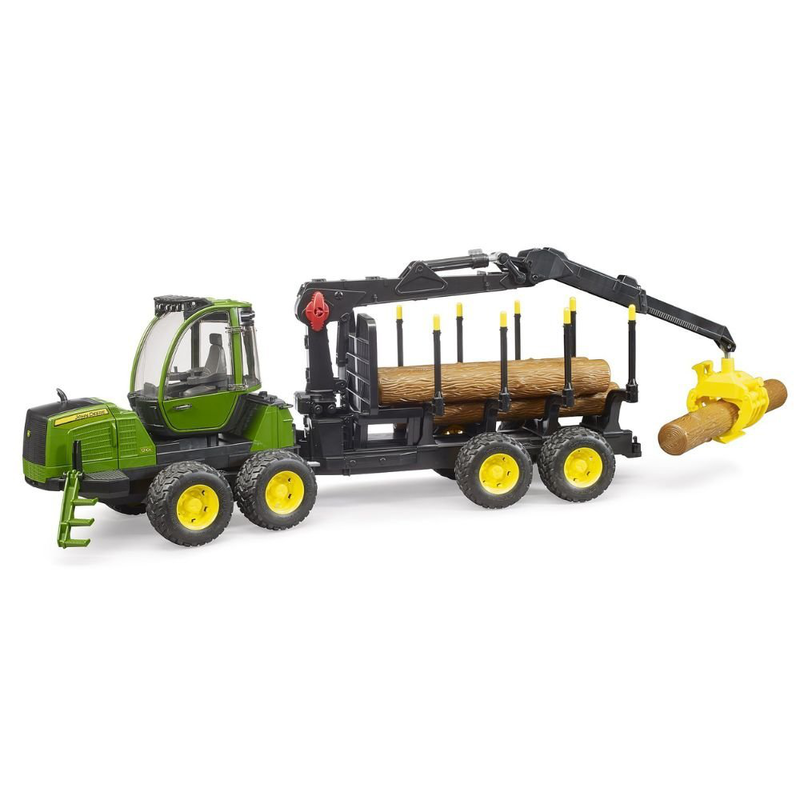 Product image: Bruder 02133 john deere 1210e forwarder με 4 κορμούς δέντρων & γάντζο, , medium-null