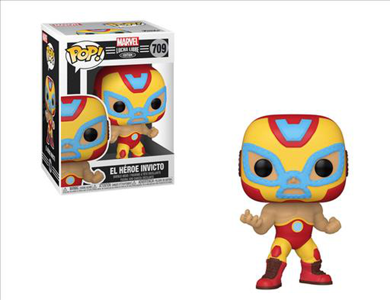 Product image: Pop funko! Marvel: lucha libre edition el heroe invicto vinyl figure, , medium-null