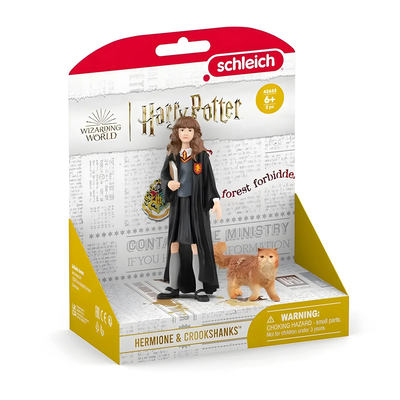 Schleich 42635 harry potter hermione granger and crookshanks, , medium