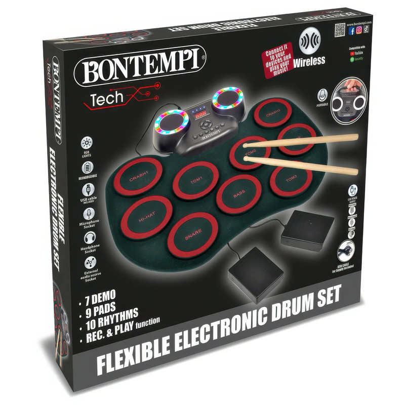 Product image: Bontempi electronic premium drum set, , medium-null