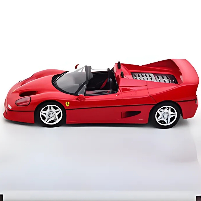 Kk scale 1995 ferrari f50 cabrio, red, scale:1/18, , medium-null