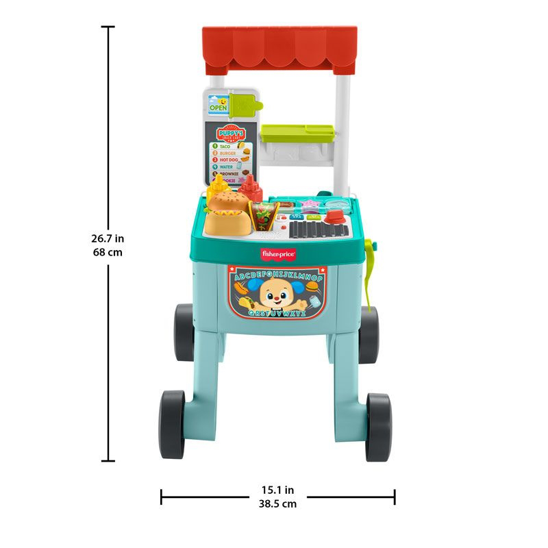 Fisher-price laugh  learn 4-in-1 snack cart walker jlm95, , medium-null