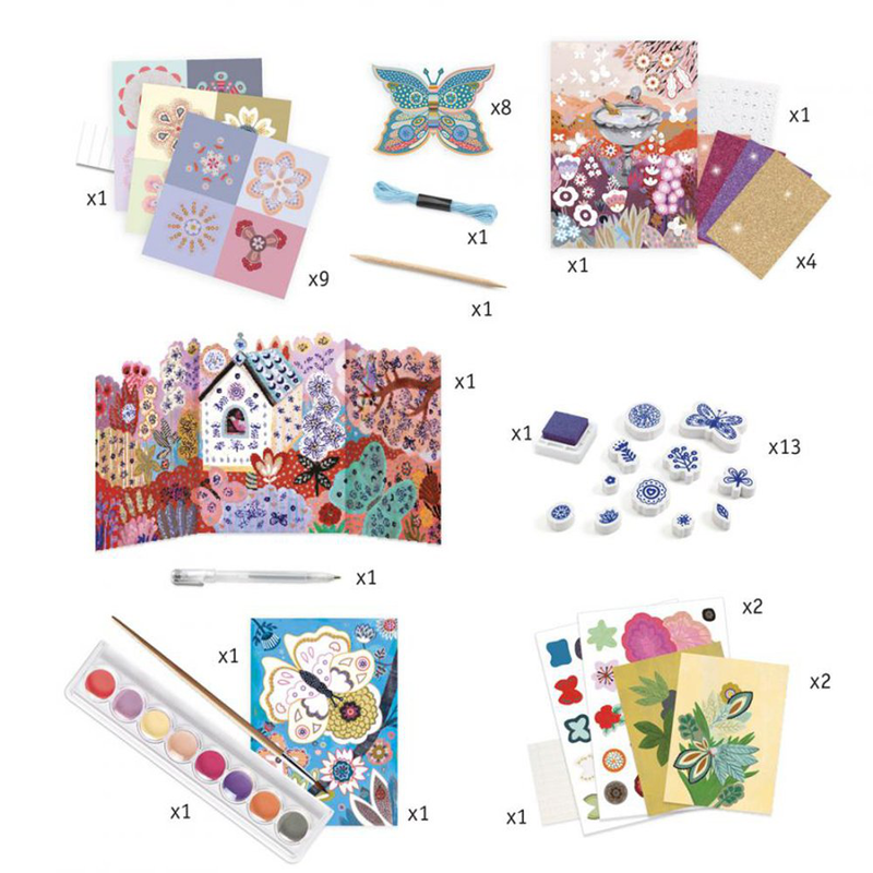 Multiactivity kit - flower garden, , medium-null