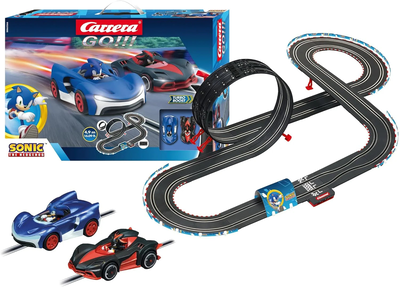 Carrera go!!!  sonic the hedgehog slot car racing track, , medium