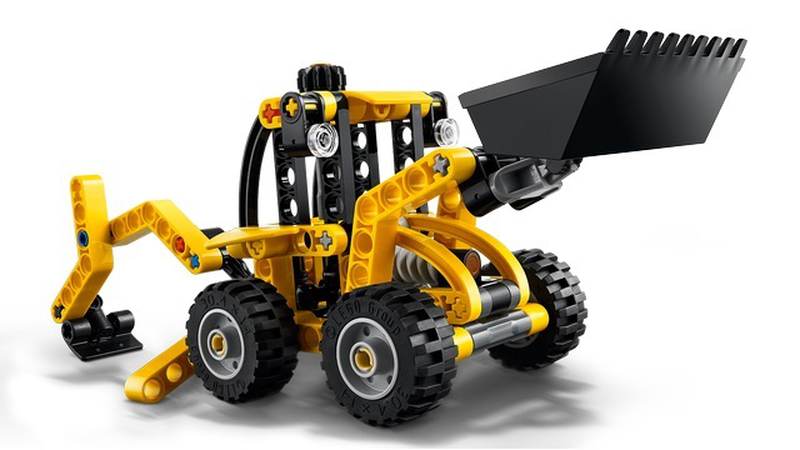 Lego technic backhoe loader 104pcs 7y+ 42197, , medium-null