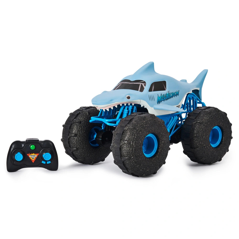 Monster jam megalodon storm thrasher 1:15 remote control monster truck, , medium image number null