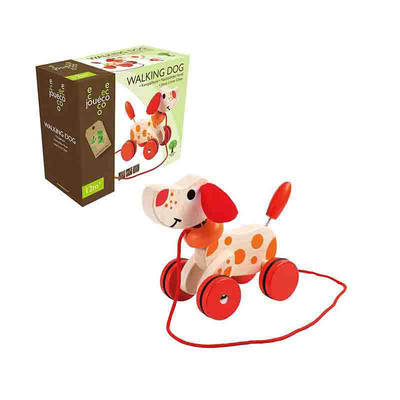 Jouéco® - wooden wagging puppy, , medium
