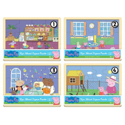 Peppa pig wooden puzzle pp025000, , medium