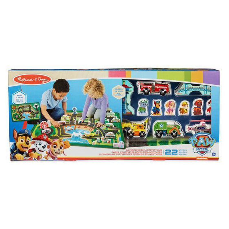 Melissa & doug paw patrol activity rug - adventure bay-null
