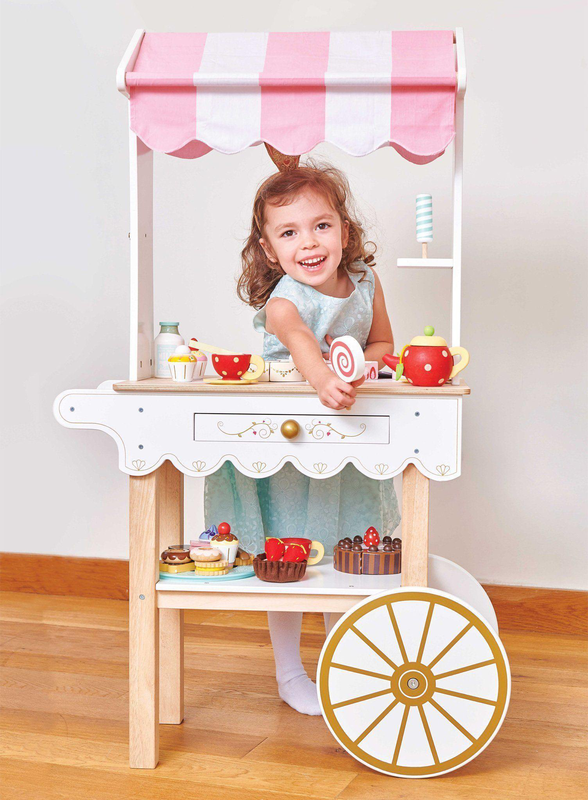 Le toy van tea & treats trolley, , medium-null