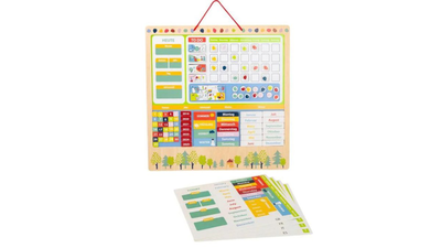 Weekly planner, magnetic "educate"