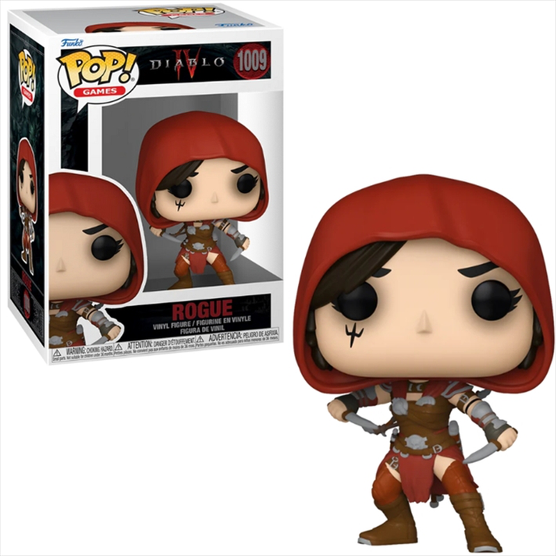 Funko pop! Games: diablo - rogue #1009 vinyl figure, , medium-null