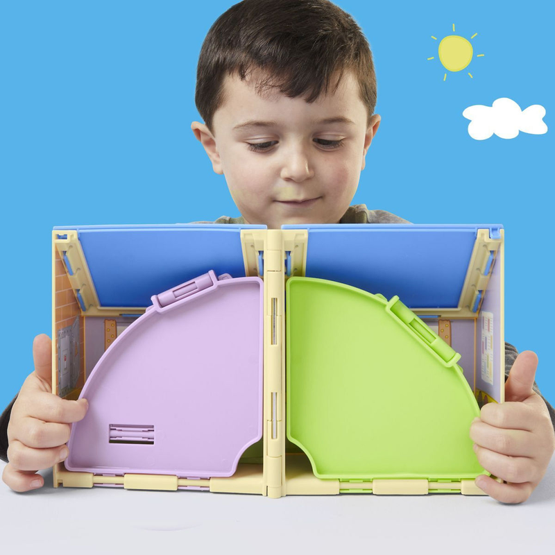 Peppa pig peppa's pop-open playgroup playset, , medium-null