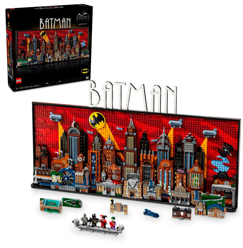 Product image: Lego art 76271 batman the animated series gotham city, , medium-null