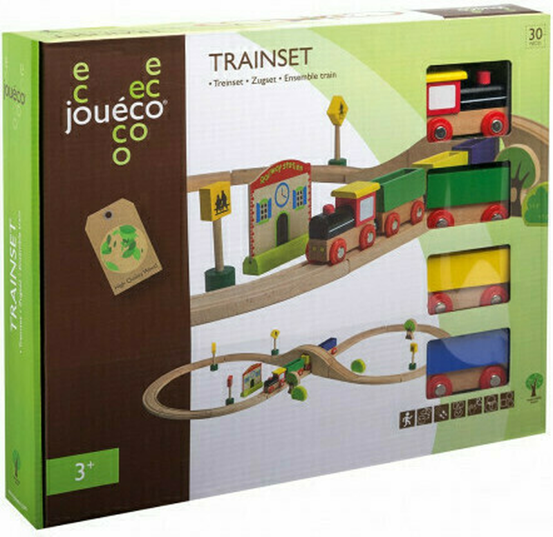 Product image: Jouéco® - trainset 30 pieces in windowbox, , medium-null