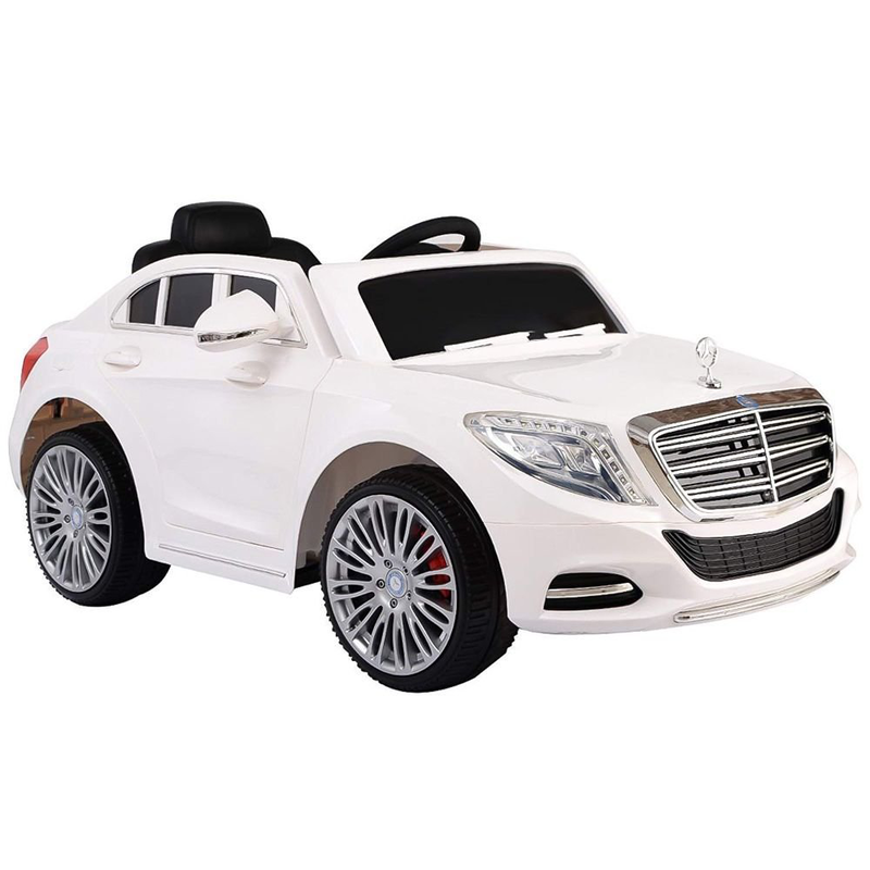 Παιδικό αυτοκίνητο licensed mercedes benz s600 ηλεκτροκίνητο με τηλεκατεύθυνση μονοθέσιο 12 volt λευκό 127x74x58, , medium-null