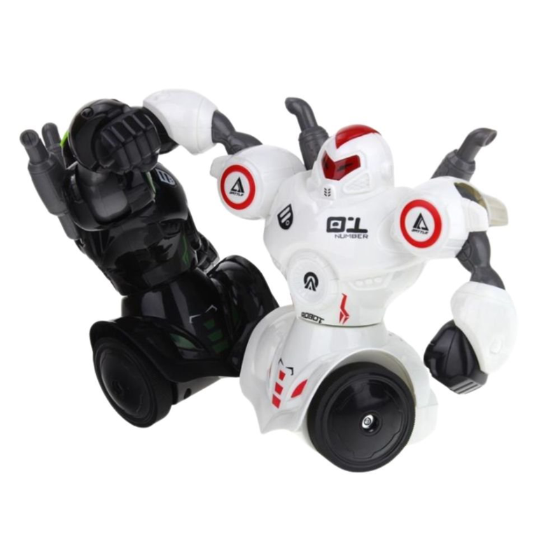 Product image: Σετ τηλεκατευθυνόμενα ρομπότ μάχης 2 τεμάχια με 2 τηλεχειριστήριο, εφέ φωτισμού & ήχου, , medium-null