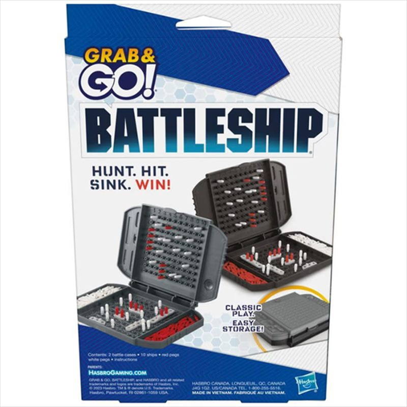 Travel game battleship grab and go f8252, , medium-null