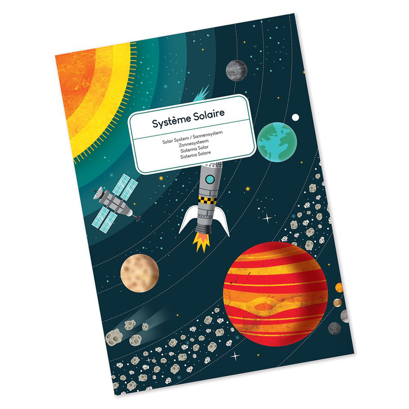 Educational puzzle- solar, , medium-null