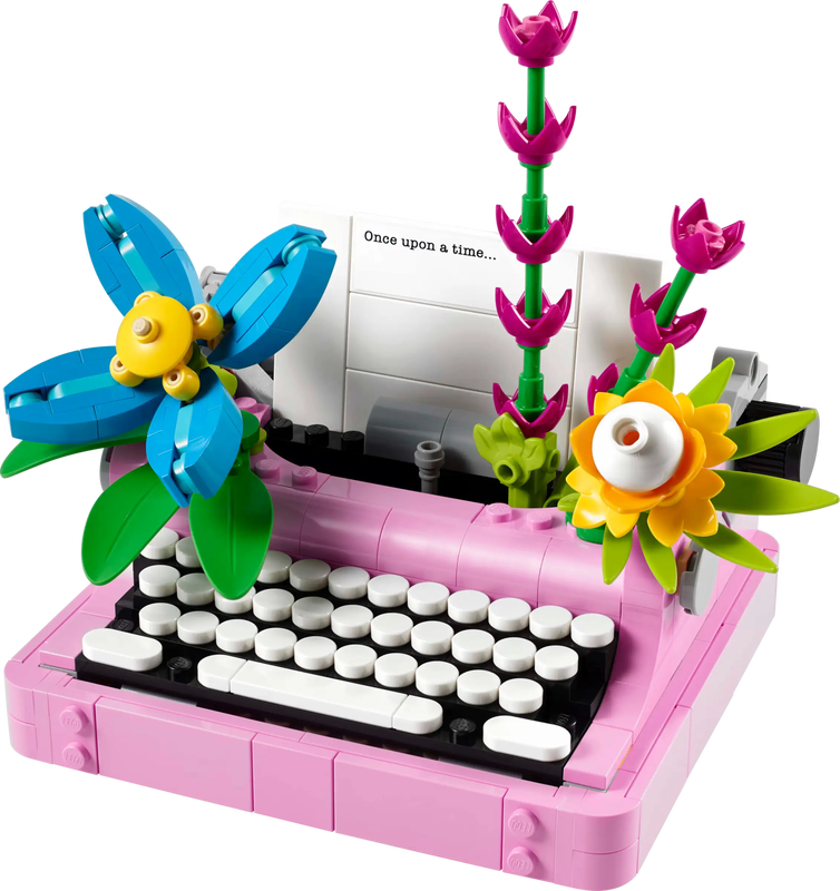 Lego creator typewriter with flowers 31169, , medium-null