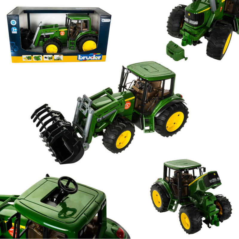 Product image: Bruder 02052 john deere 6920 with front loader 3y+, , medium-null