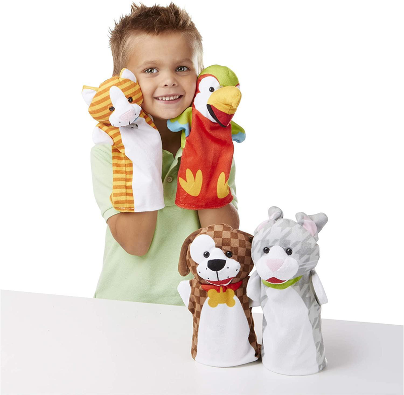Melissa & doug playful pets hand puppets, , medium-null