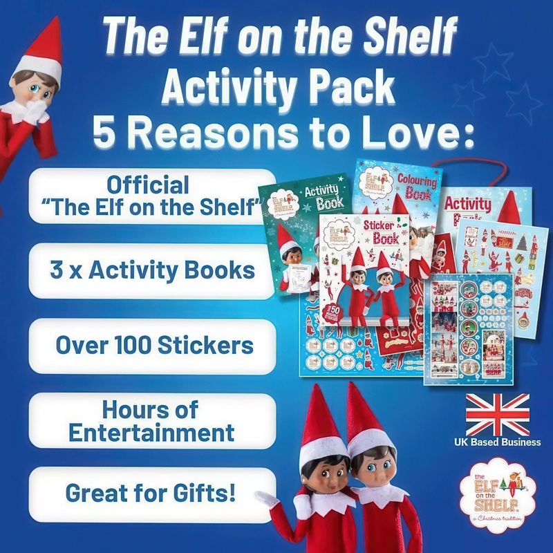 Elf on the shelf activity pack - christmas edition, , medium-null