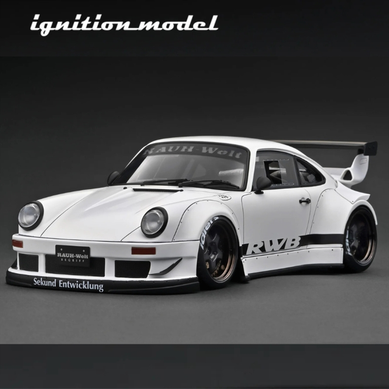 Ignition 1/18 rwb 930, matte white, , medium-null