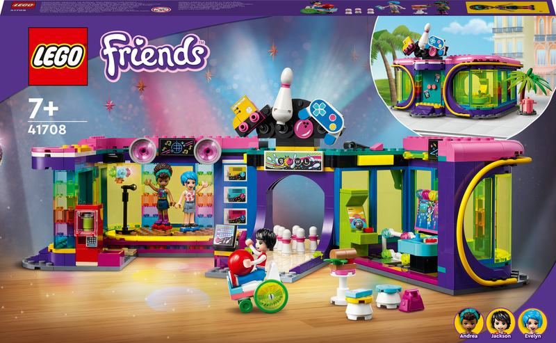 Lego friends roller disco arcade 41708 &gamma;&iota;&alpha; &eta;&lambda;&iota;&kappa;ί&epsilon;&sigmaf; 7+ 642&tau;&mu;&chi;, , medium-null