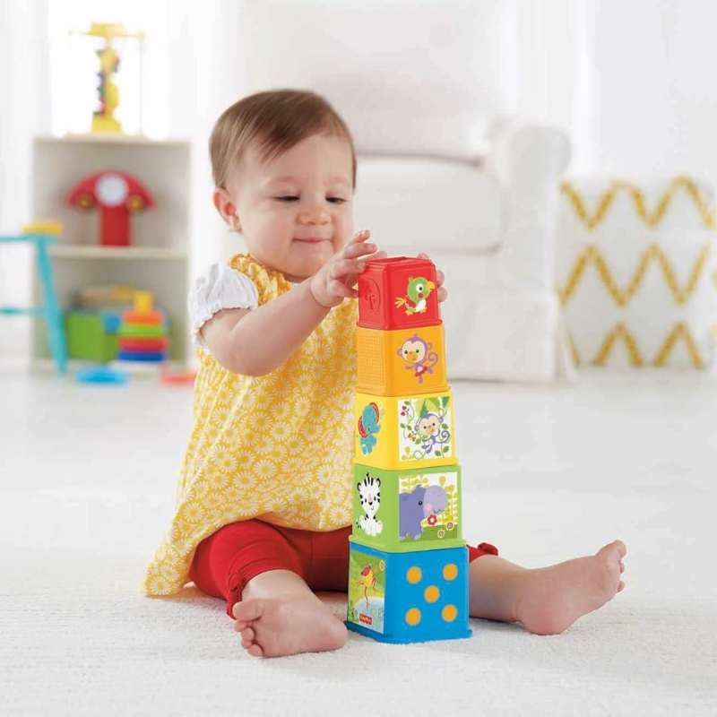 Fisher price stack & explore blocks 6m+, , medium image number null