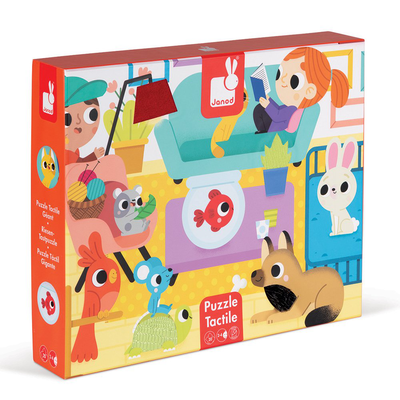 Tactile puzzle pets - 20 pcs, , medium
