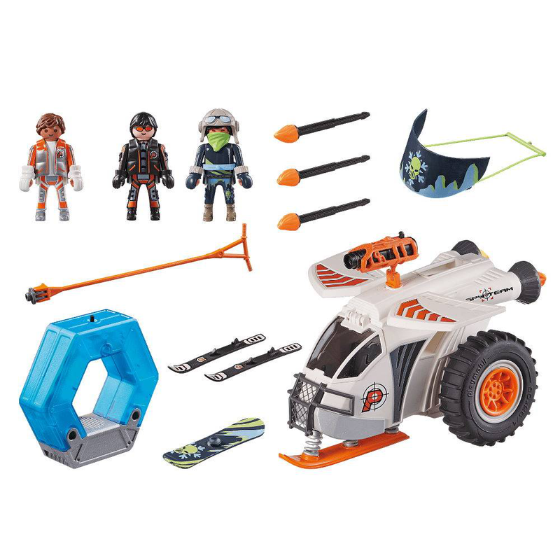 Playmobil snow glider της spy team 70231, , medium-null